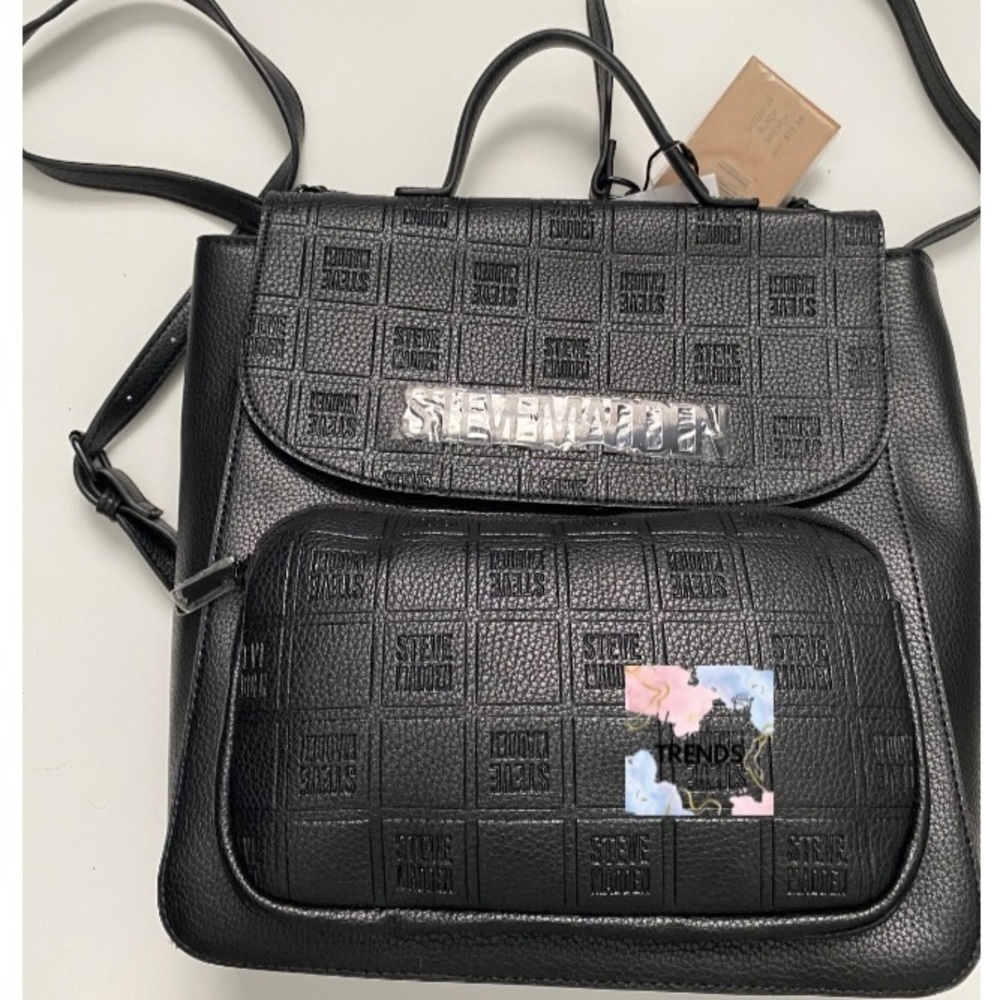 NWT Brand New Steve Madden Bseyda Logo Backpack